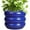 Blue, variant on 13.5 inch Pots for Plants - Large Round Ceramic Planter with Drainage,Modern Flower Pot for Indoor Trees Housewarming Gift,Home Decor ,Gray