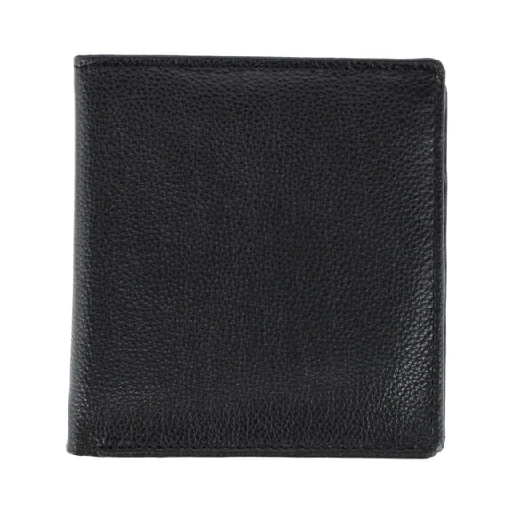 CTM Napa Leather RFID Hipster Wallet with Middle Flap (Men)