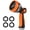 orange, variant on OHHANI Garden Hose Nozzles with 10 Spray Patterns Flow Control for Garden Watering, Car Washing, Window Cleaning, Pets Bathing
