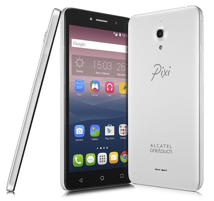Alcatel Pixi 4 16GB Unlocked GSM 4G LTE Quad-Core Phone w/ 8MP Camera - Silver - image 3 of 3
