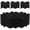 Noir, variante sur MasteelfCA 1 Ensemble de Bordure de Pelouse Emboîtable Bordure en Plastique pour Clôture de Patio Clôture Bordure