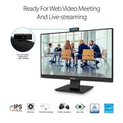 ASUS BE24EQK Business Monitor – 23.8, FHD, IPS, Frameless, Full HD Webcam, Mic Array, Flicker free, Low Blue Light, HDMI