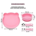 thumbnail image 2 of Vajilla para Bebé con 2 Platos y Cubiertos en Acero Inoxidable, 2 of 9