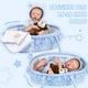 thumbnail image 2 of Set de ropa Reborn Baby Dolls Aori con capazo para 40-45 cm, 2 of 7