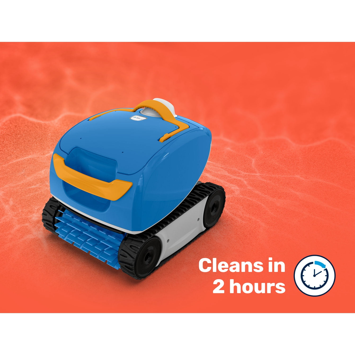 Aqua Products Sol AG Auto Robotic Pool Cleaner for Above Ground Swimming Pools