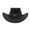 Black, variant on TYGHBN Men's Western Cowboy Style Hat Jazz Style Bowler Hat for Performances Cowboy Hat for Boys 7 Years Old Cow Print Shorts plus Size Leather Cowboy Hat for Boys Cow Print Belt This Cowboys Hat Hat