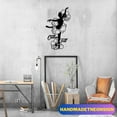 thumbnail image 3 of Handmadetneonsign Custom Flower Ballerina Dance Metal Wall LED Light - Personalized Floral Girl Bal, 3 of 5