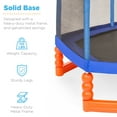thumbnail image 5 of Best Choice Products 7ft Kids Enclosed Trampoline, Sturdy Childrens Jumper w/ Safety Net, Spring Pad, Zipper Entrance, 5 of 7