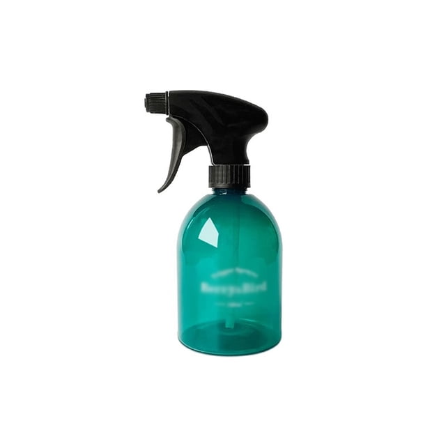 Botella rociadora de plástico verde 500ML, planta de presión de mano Mister, rociador de agua vacío regadera for jardinería interior y exterior y limpieza del hogar