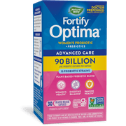 Nature’s Way Fortify Optima Women’s Daily Probiotic, 90 Billion, 15 Strains, Prebiotic, 30 Capsules