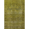 thumbnail image 1 of Ahgly Company Indoor Rectangle Mid-Century Modern Brown Oriental Area Rugs, 7' x 10', 1 of 6