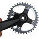 thumbnail image 2 of GANOPPER 152mm Bicycle Crank Arm MTB Bike Square Hole Crankset 32T Narrow Wide Single Speed Chainring Chainset, 2 of 5
