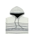 thumbnail image 3 of X RAY JEANS Mens Stripe Pattern Hooded Sweater, Grey, 2XL, 3 of 6