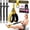 Yellow, variant on Upgraded Multifunction Pedal Resistance Band with Handle, 3 Tube Adjustable Resistance Bands for Abdomen, Waist, Arm, Core/ABS, Leg Workout - Sit Up Exercise Equipment for Women