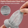 thumbnail image 4 of Steel Wool Scrubber with Handle, Multifunctional Metal Scrubber for Pan Pot, Metal Scouring Pads Dishwashing Stainless Steel Scrubbing Pads for Kitchen, 4 of 9