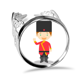 thumbnail image 1 of Anillo de compromiso Rusia Cartoon ajustable, 1 of 3