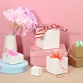 thumbnail image 4 of Uxcell Gift Boxes with Lids, 25Pcs 2.36x2.36x2.36 inch Paper Boxes Kraft Light Brown, 4 of 7