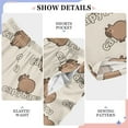 thumbnail image 4 of joogoo Capybaras Cute Pajama Pants Pj Bottoms Sleepwear Lounge S, 4 of 9