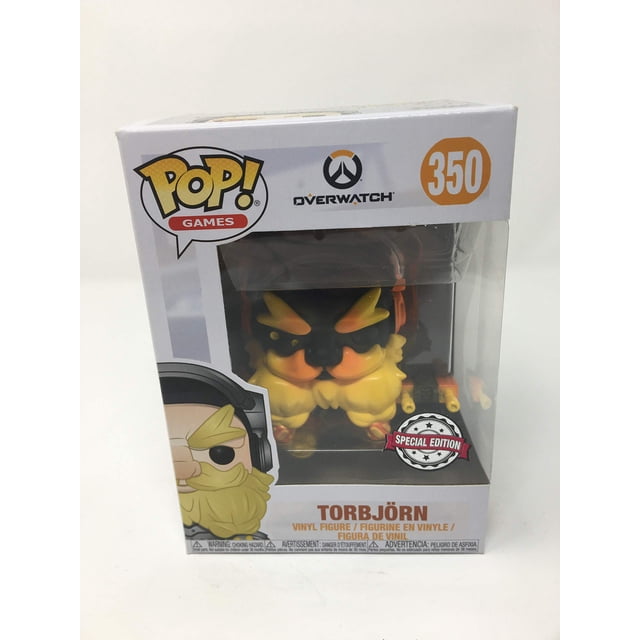 Funko Overwatch Molten Core Torbjorn Exclusiva Figura de Vinil Pop Games -