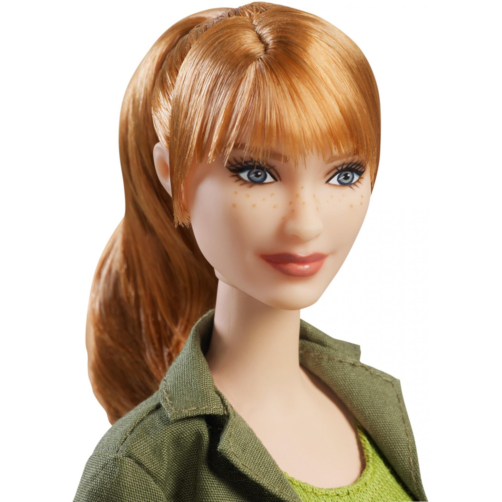 Barbie Jurassic W Orld Claire Doll W Earing Movie-Inspired Look 