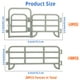 thumbnail image 2 of Panel de cercas Toymany Corral de Fence Playset, 20 unidades con 2 puertas, 2 of 8