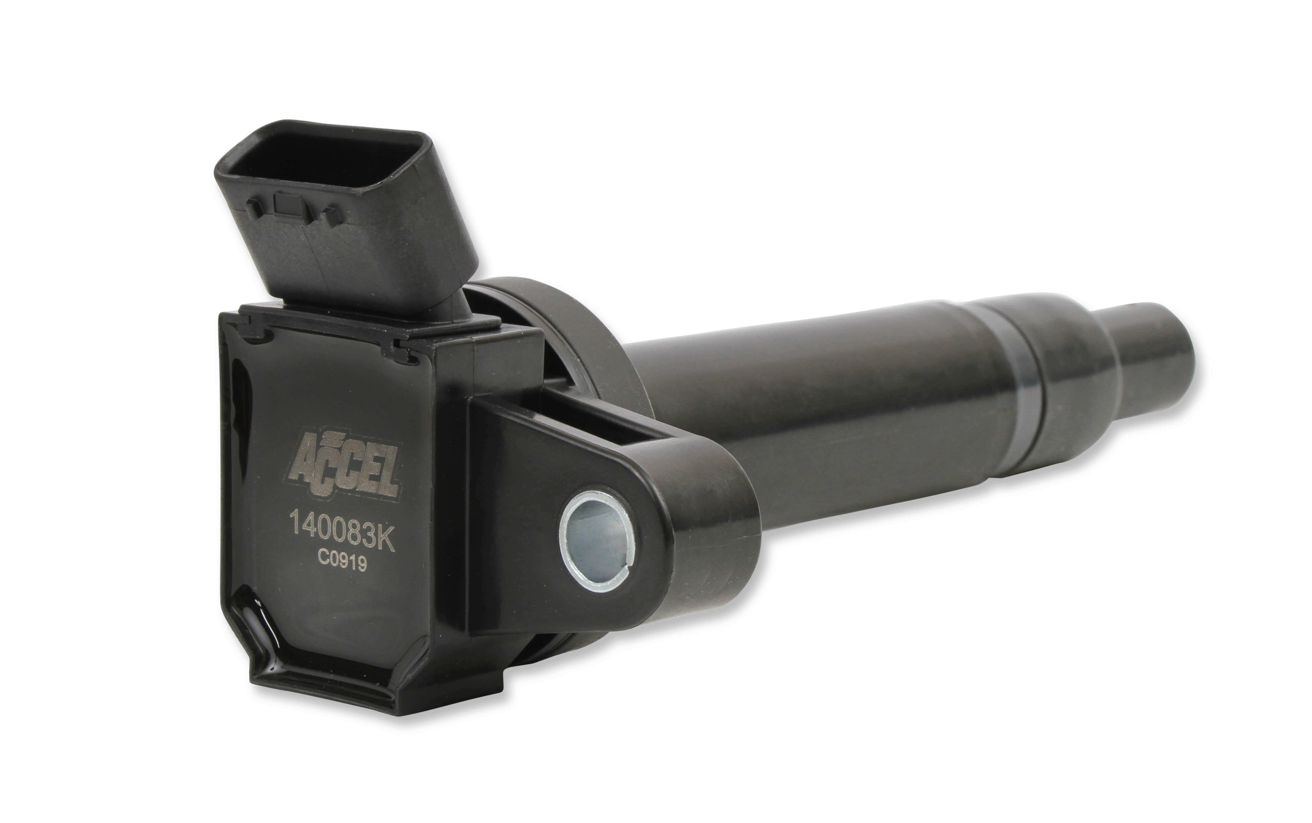 ACCEL 140083K-8 Accel Ignition Coils - 1998-2010 Toyota, 4.7L/Lexus 4.3L, V8 Engines, 8-Pack, Black