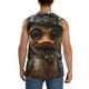 thumbnail image 4 of Fotbe Vintage Gentleman Duck Men's Camiseta sin Mangas Estampada para Hombres, Playera Casual para Gimnasio, Entrenamiento, Playa-XX-Large, 4 of 7