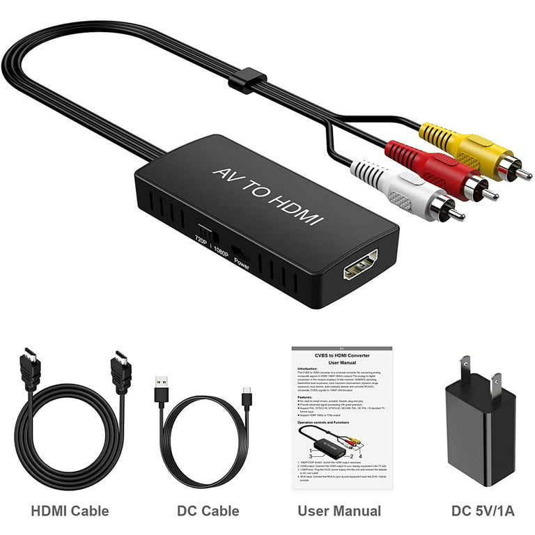 Conversor HDMI - RCA - Diagonales Digital