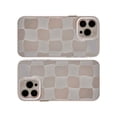 thumbnail image 3 of Phone Case Cute Aesthetic Blue Plaid Protective Cover Smart Phone Case Compatible For15 14 Pro Max 14 13 12 11, 3 of 8