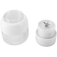 thumbnail image 3 of Licuadora Portátil con Vaso, 6 Cuchillas Licuadora Eléctrica con Vaso Portátil Recargable por USB Capacidad de 800 ml Tamaño Personal Licuadora con Vaso, Licuadora Personal (White), 3 of 7