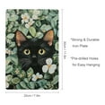 thumbnail image 2 of PHYHOO Vintage Farmhouse Style French Flower Blossoms and Cat Tin Sign 12x8in, Used to Decorate Home Walls, Bedrooms, Living Rooms, 2 of 7