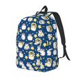 thumbnail image 2 of KLL Star Penguin Print Travel Laptop Backpack - College Backpack Business Work Bag Nurse Bag Casual Daypack for Weekender Business Hiking -Medium, 2 of 6