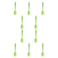 thumbnail image 1 of Kearding Silicone Spatula Cooking Baking Scraper Food Scrapers Tool Gadgets Long Cake Bending Accessories Batter 90° Pastry Handle Pasto verde 10piezas, 1 of 6