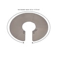 thumbnail image 4 of Soft Shoulder Wrap  Clasp Design Hair Dye Silicone Pad for Haircut Salon Use or Home Use, 4 of 7
