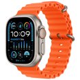 thumbnail image 1 of Open Box - Apple Watch Ultra 2 (GPS + Cellular) 49mm Titanium Case with Orange Ocean Band, 1 of 1