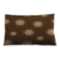 thumbnail image 1 of Ahgly Company Patterned Indoor Rectangular Blood Night Red Lumbar Throw Pillow, 13 inch by 19 inch, 1 of 5