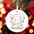 thumbnail image 1 of Festive Holiday Acrylic Tree Hanging Decoration for Seasonal Home Celebration, 1 of 5