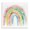 Pastel Rainbow Arc Gold Sparks, variant on Stupell Industries Contemporary Rise Shine Happy Rainbow Canvas Art, 17 x 17, by Roozbeh