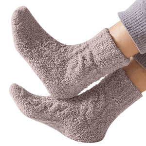 Bas pour garder Chaussette chaude Chausse légère en coton Chaussée sport Chaussé Multicolore
