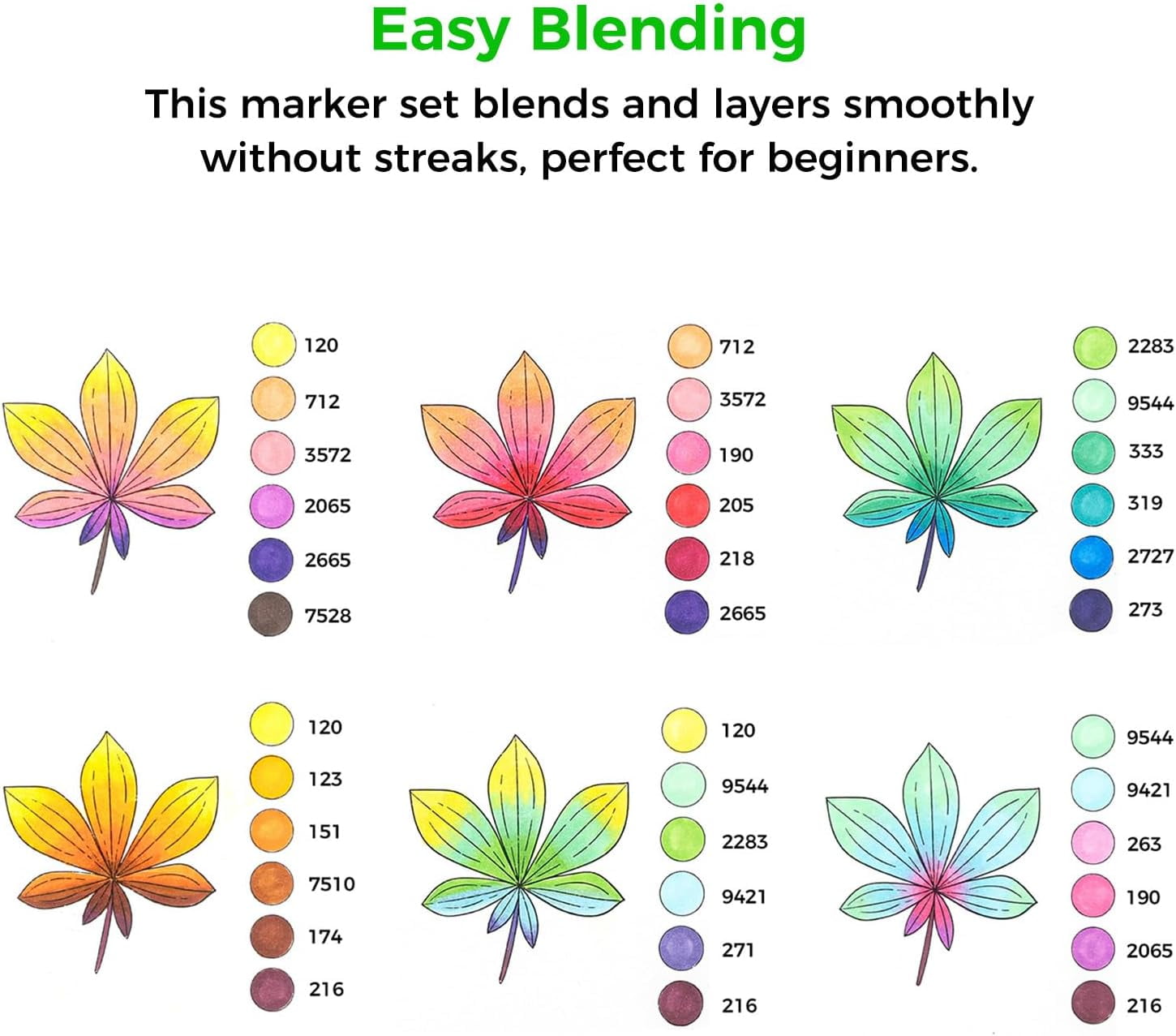 Brush Markers Alcohol Based: Double Tipped Art Sketch Drawing Marker for Artists Adults Beginners Coloring Landscape Architectural Design - Brush& Chisel - 48-color w/Marker Storage Case