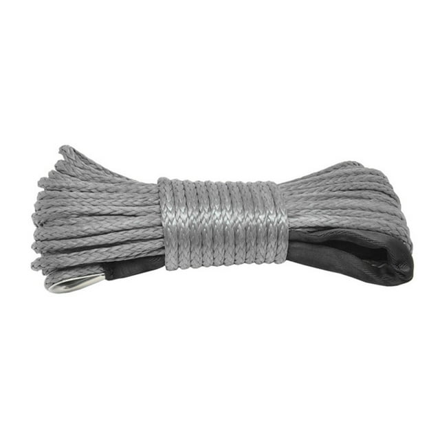 15m Winch Cable Cable Towing Car Tow Strap Trailer Rope With Hook For ATV Off Road Accessories 7700lbs 3.5T ,Easy to Carry
