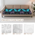 thumbnail image 3 of Xoenoiee Butterfly Flower Pattern Stretch Individual Chair Couch Cushion Cover Sofa Cushion Furniture Protector Sofa slipcover Soft Flexibility with Elastic Bottom, 3 of 7