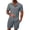 #04 Gray 【Mix & Match: Stock Up on Your Favorite Colors】, variant on Men's Short Sleeve Button Down Shirt Polyester Casual Lapel Suit Turndown Collar Lace-Up Blouson Waist Slim Fit Business Daily | Zenithor,Coffee XL