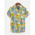 thumbnail image 5 of Camisa hawaiana para hombre, con estampado 3D, divertida caricatura de animales, camisetas de manga corta, ropa informal de verano para hombre, camisas de moda callejera para niños, 5 of 5