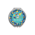 thumbnail image 1 of Universe And Alien In The Space Hand Compact Mirror Round Portable Pocket Glass, 1 of 3