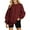 Z01 Wine, variant on Long Sleeve Sweatshirt for Women Graphic Print Casual Sports 3D Print Active Streetwear Hoodie Tops Clothes With Pocket