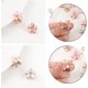 thumbnail image 2 of 15 mini pinzas de garra de diamante, lindas horquillas de flores, pequeñas horquillas creativas, accesorios para el cabello, pinzas artificiales dulces, accesorios para el cabello para niñas, 2 of 5