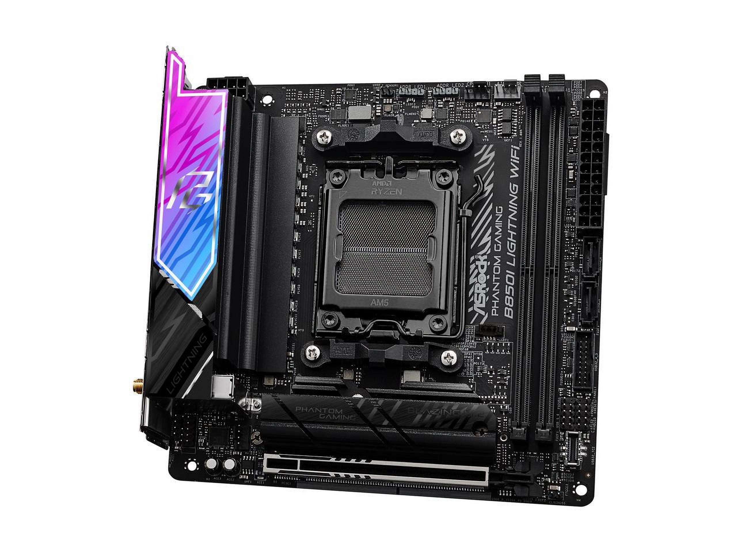 ASRock B850I Lightning WiFi AM5 AMD B850 Mini ITX Motherboard