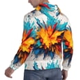 thumbnail image 6 of Fotbe Men's Hoodie with Colorful Paint Print Pattern - Kangaroo Pocket Pullover Hooded Sweatshirt, Perfect for Daily Wear, Travel, and Home-Medium, 6 of 7