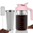 thumbnail image 1 of Cafetera fría JunvPic, tarro de cristal grueso de 950 ml, 1 of 6